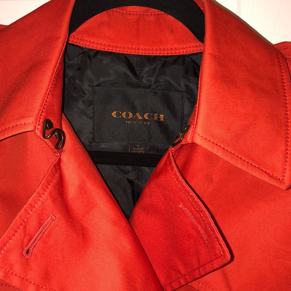 Coach Trench Coat - Picture 2 of 5